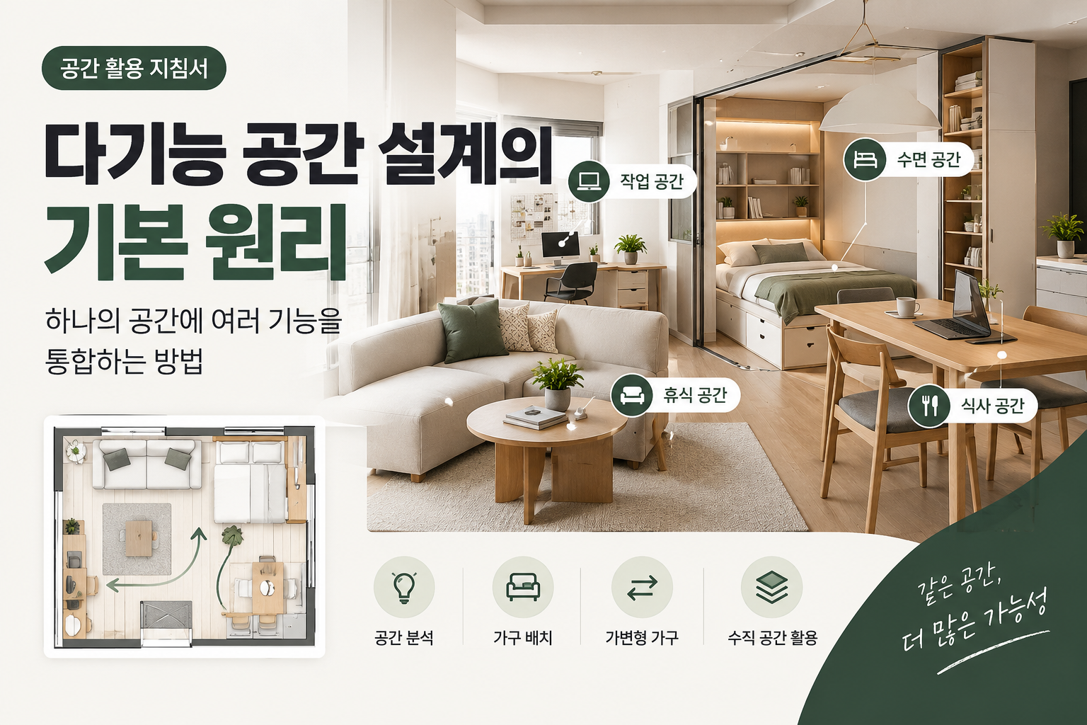 다기능 공간 설계 썸네일