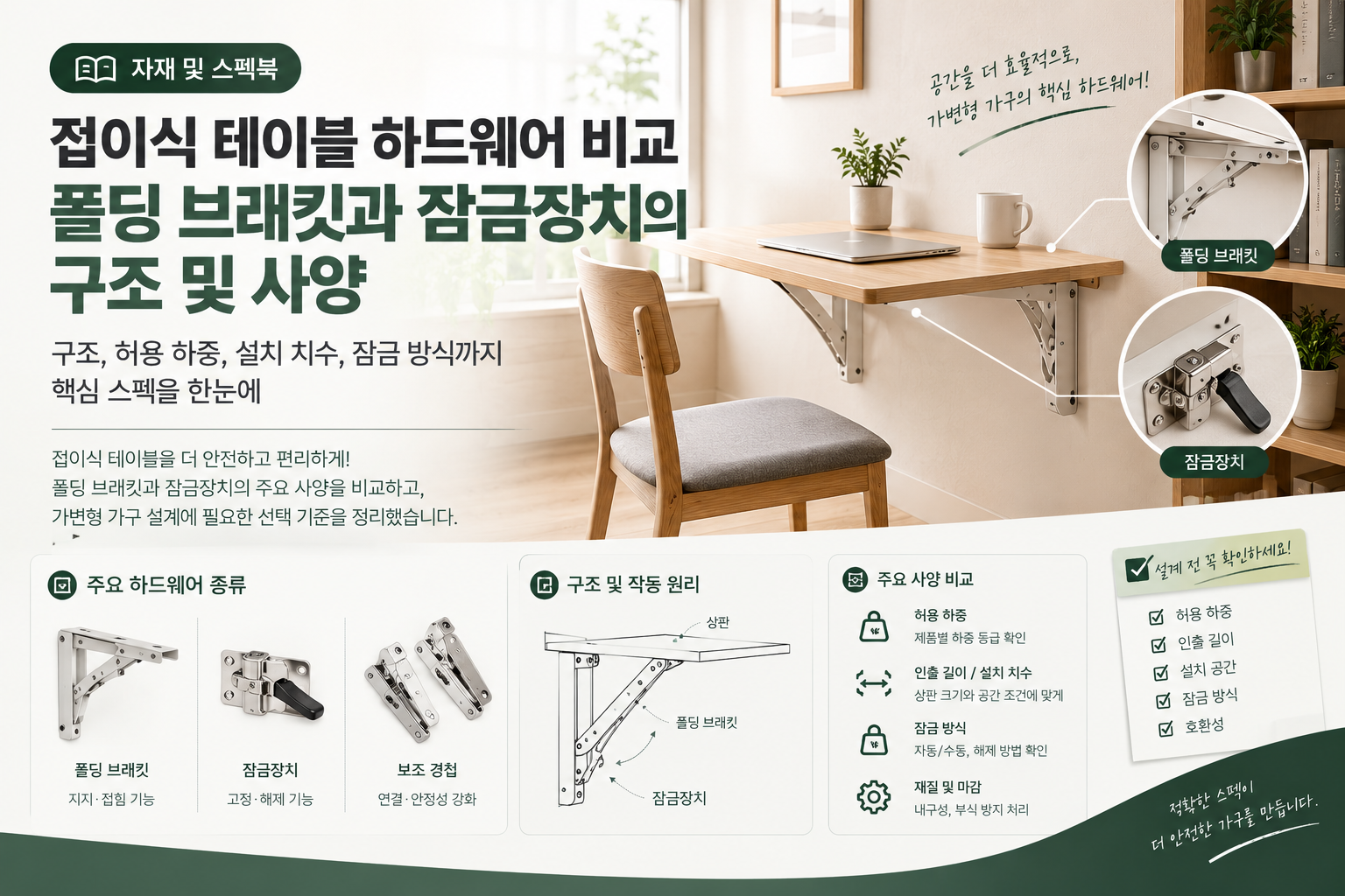 접이식 테이블 하드웨어 썸네일